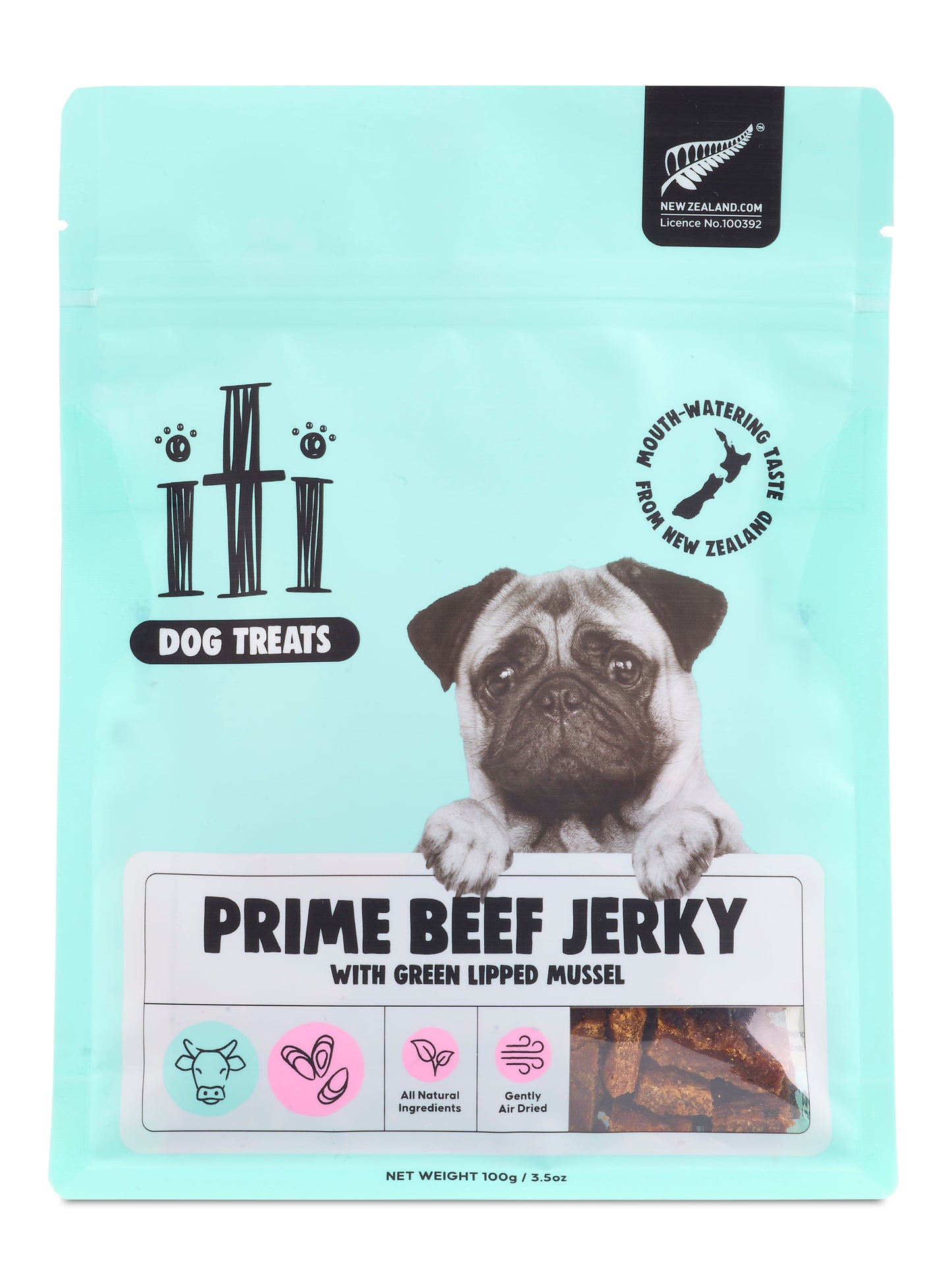 【 iti 】イティ ドッグトリーツ 凝縮カットビーフ 腸内ケア 犬用おやつ