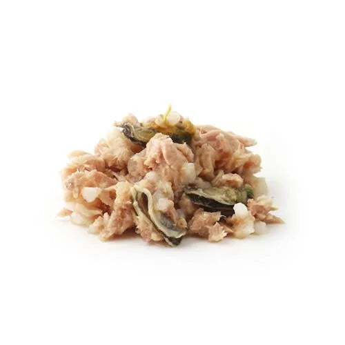 【FISH4CATS】フィッシュフォーキャット 缶詰「ツナ&緑イ貝」TUNA FILLET WITH GREEN LIPPED MUSSELS 70g