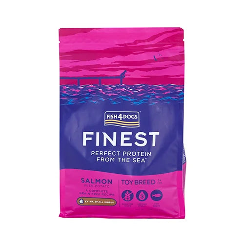【FISH4DOGS】FINEST フィッシュフォードッグ ファイネスト トイブリード(総合栄養食)1.5kg