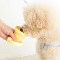 BITE ME (バイトミー)ウォーターカップ 携帯用 Foldable Travel Water Coup<パステルバター>