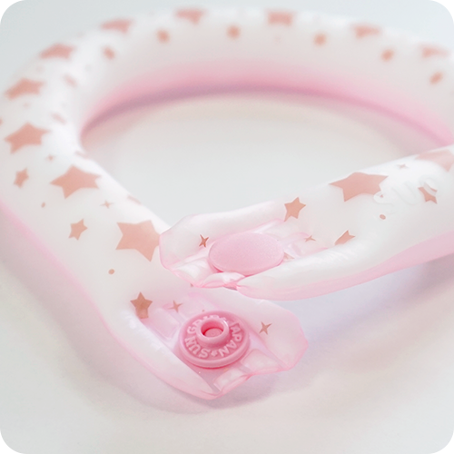 SUO(スオ)2023 SUO 28°ICE COOL RING クールリング ボタン付き熱中症対策 クールアイテム ペット用