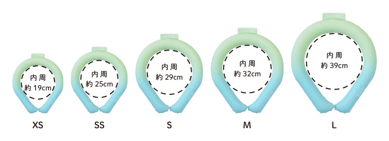 SUO(スオ)2023 SUO 28°ICE COOL RING クールリング ボタンなし 熱中症対策 クールアイテム ペット用