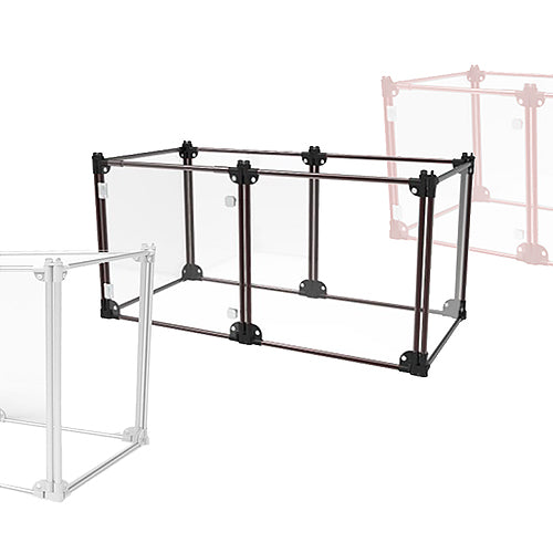 Petifam(ペティファーム)クリアサークル 6面パネル ペットサークル