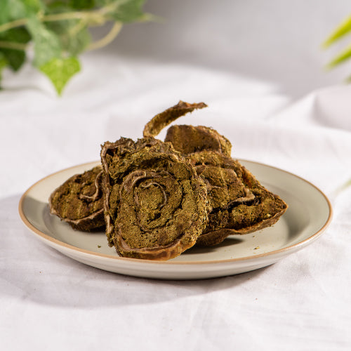 【ROCCA】ロッカ エアドライ 鹿トライプジャーキー(FOR DOG) <50g> 北海道産 えぞ鹿肉 犬用おやつ