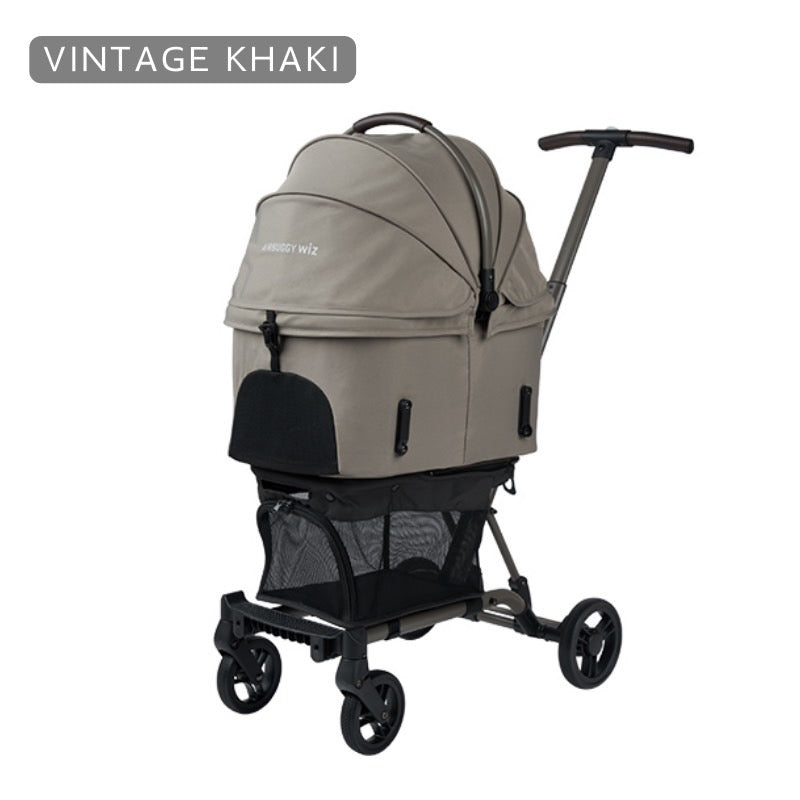 AIRBUGGY for Dog(エアバギー) FITT WIZ X / フィット ウィズ エックス <全3色> ペットカート バギー お出かけ用品