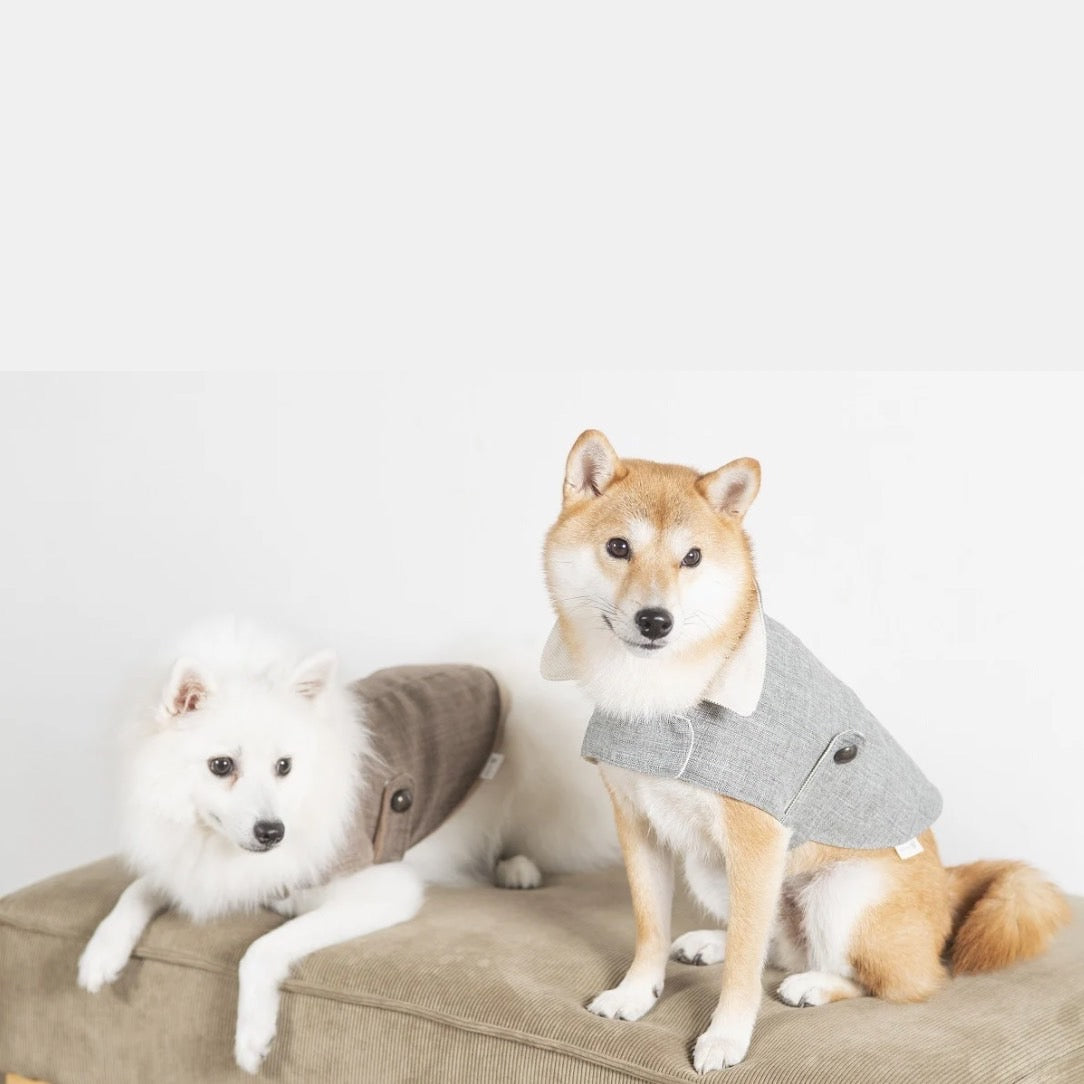 DADADAnovino(ダダダノビノ)リバーシブルケープコート 犬用 ウェア 秋冬向け