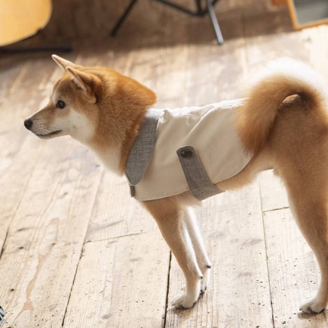 DADADAnovino(ダダダノビノ)リバーシブルケープコート 犬用 ウェア 秋冬向け