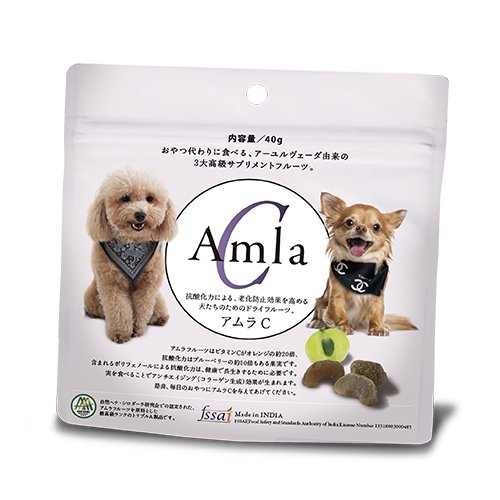 ペッツクリエーション アムラC <40g> サプリメントおやつ 健康維持 ポリフェノール
