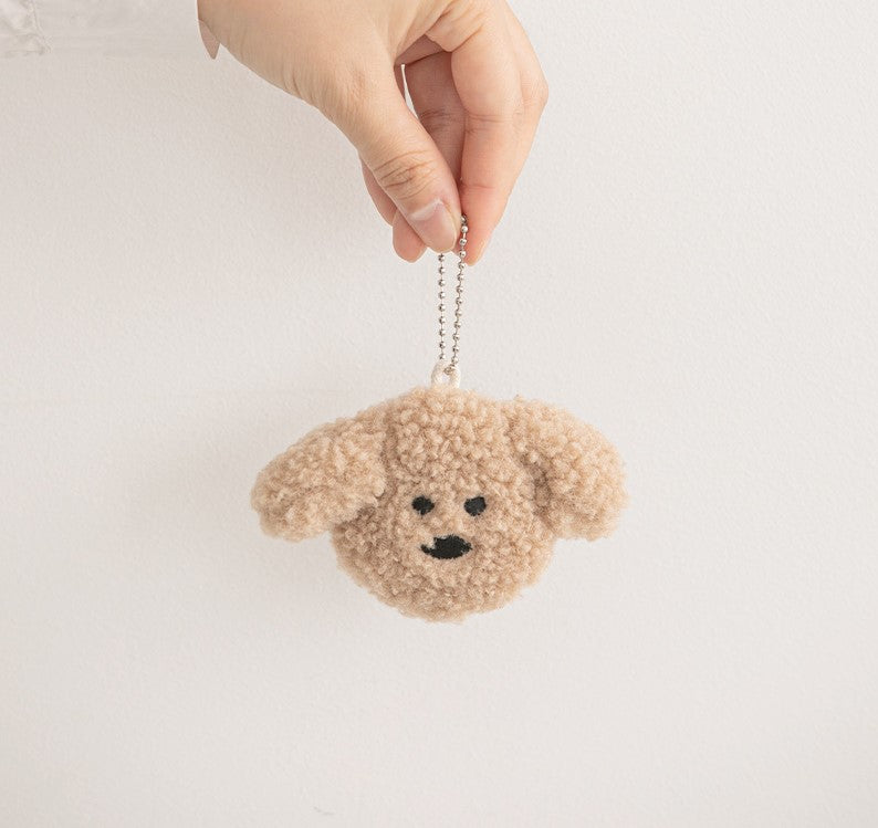 BITE ME (バイトミー)プードルモチーフ キーホルダー My Sibling Plush Charm key ring(dog)