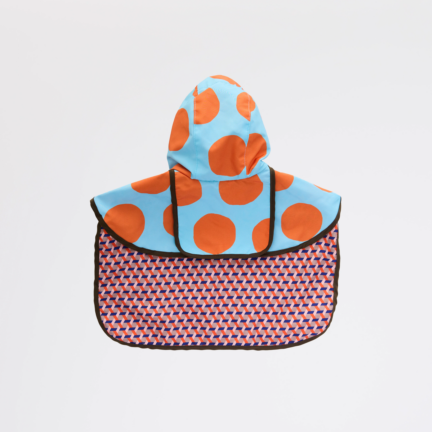 COQ Dog wear(コキュウドッグウェア) DOTS CROSS ドッグポンチョ 犬用 レインウェア