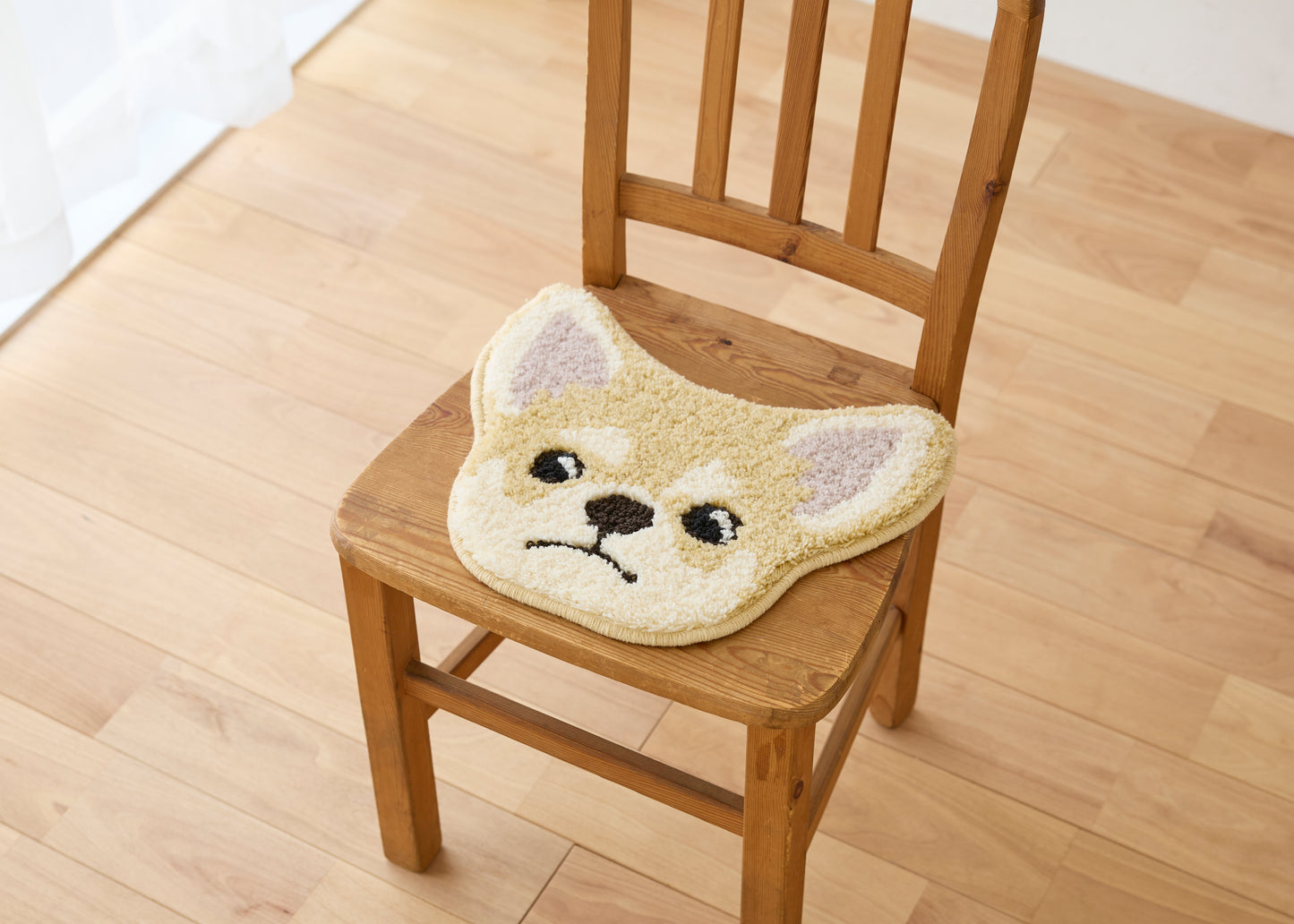 イヌカオ・チワワ｜玄関マット・チェアパッド｜＜全3色＞