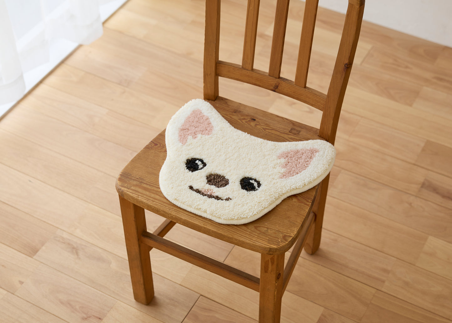 イヌカオ・チワワ｜玄関マット・チェアパッド｜＜全3色＞