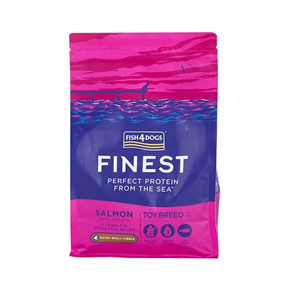 【FISH4DOGS】FINEST　フィッシュフォードッグ　ファイネスト　トイブリード（総合栄養食）1.5kg