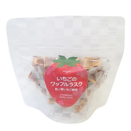 komachi-na-（こまちな）いちごのワッフルラスク 25g 乳酸菌 菌活 腸活 (コピー)