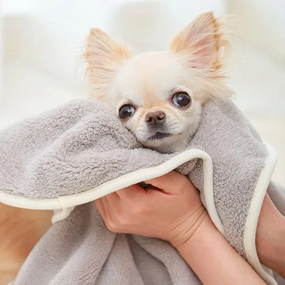 【kuPla kuPla】クプラクプラ　ワンちゃんおもいのタオル　マイクロファイバー生地 超吸収 超速乾