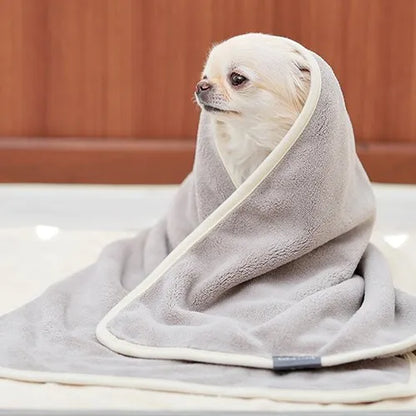 【kuPla kuPla】クプラクプラ　ワンちゃんおもいのタオル　マイクロファイバー生地 超吸収 超速乾