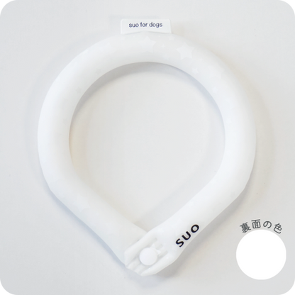 SUO（スオ）2023 SUO 28°ICE COOL RING クールリング ボタン付き熱中症対策 クールアイテム ペット用