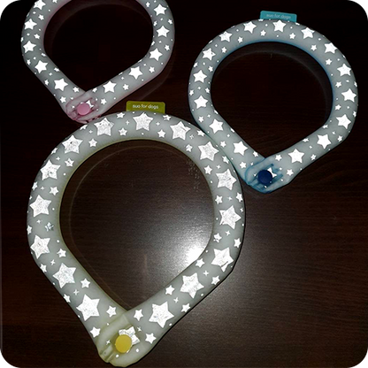 SUO（スオ）2023 SUO 28°ICE COOL RING クールリング ボタン付き熱中症対策 クールアイテム ペット用