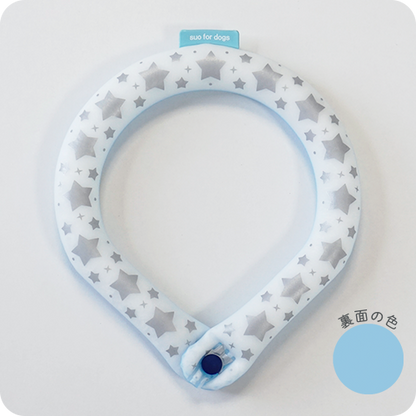SUO（スオ）2023 SUO 28°ICE COOL RING クールリング ボタン付き熱中症対策 クールアイテム ペット用