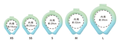 SUO（スオ）2023 SUO 28°ICE COOL RING クールリング ボタンなし 熱中症対策 クールアイテム ペット用