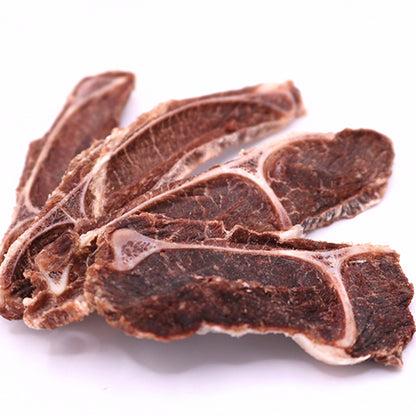 【ROCCA】ロッカ　エアドライ　鹿Ｔボーンスライス（FOR DOG） <80g>　北海道産 えぞ鹿肉 犬用おやつ