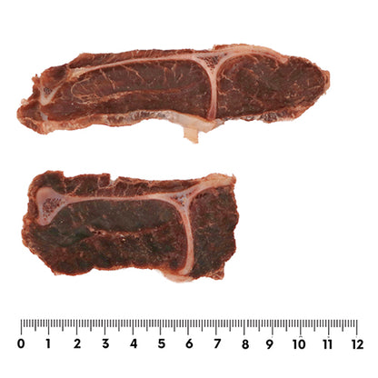 【ROCCA】ロッカ　エアドライ　鹿Ｔボーンスライス（FOR DOG） <80g>　北海道産 えぞ鹿肉 犬用おやつ