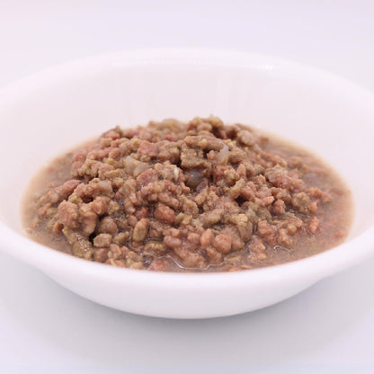 【ROCCA】ロッカ　レトルト　ボーンブロス &ミンチ（FOR DOG） <100g>　北海道産 えぞ鹿肉 犬用おやつ トッピング
