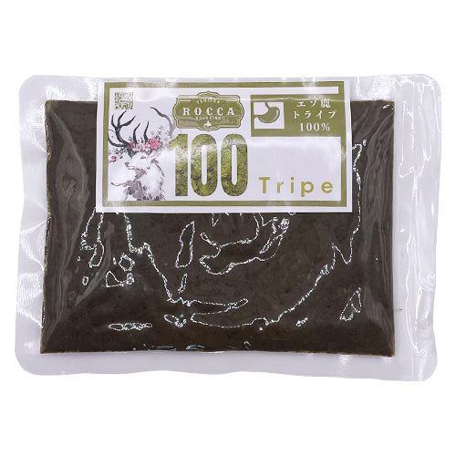 【ROCCA】ロッカ　レトルト　トライプ100（FOR DOG） <100g>　北海道産 えぞ鹿肉 犬用おやつ トッピング