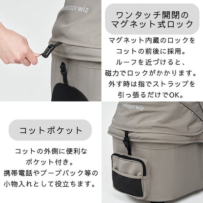 [限定商品]AIRBUGGY for Dog(エアバギー) FITT WIZ X / フィット ウィズ エックス　＜全2色＞ ペットカート バギー お出かけ用品