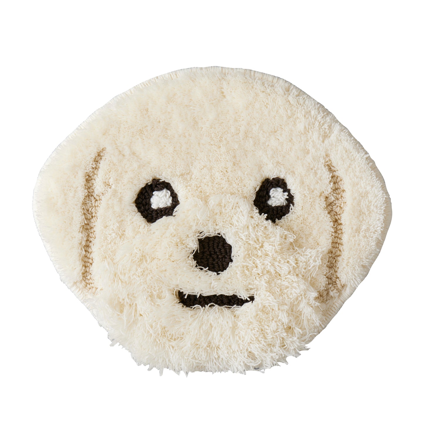 イヌカオ・マルチーズ｜玄関マット・チェアパッド｜＜全1色＞