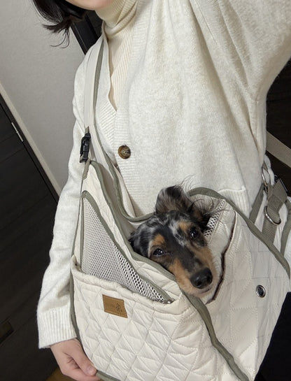 DADADAnovino（ダダダノビノ）フロントスリングバッグ ver.2 犬用 ＜全2色/ワンサイズ＞