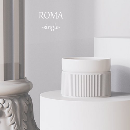 Petifam（ペティファーム）ROMAスタンドボウル シングル フードボウル お皿 ペット用