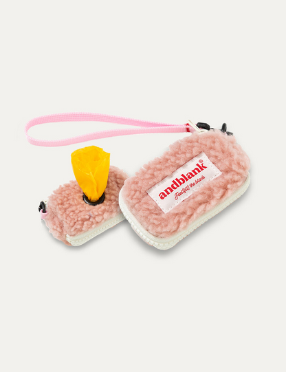 andblank（アンドブランク）マナーポーチ フリースプープバッグ 