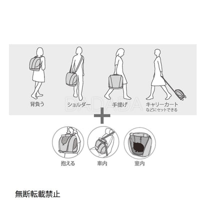 OPPO（オッポ）Pet Carrier muna ＜FL＞ ペットキャリー