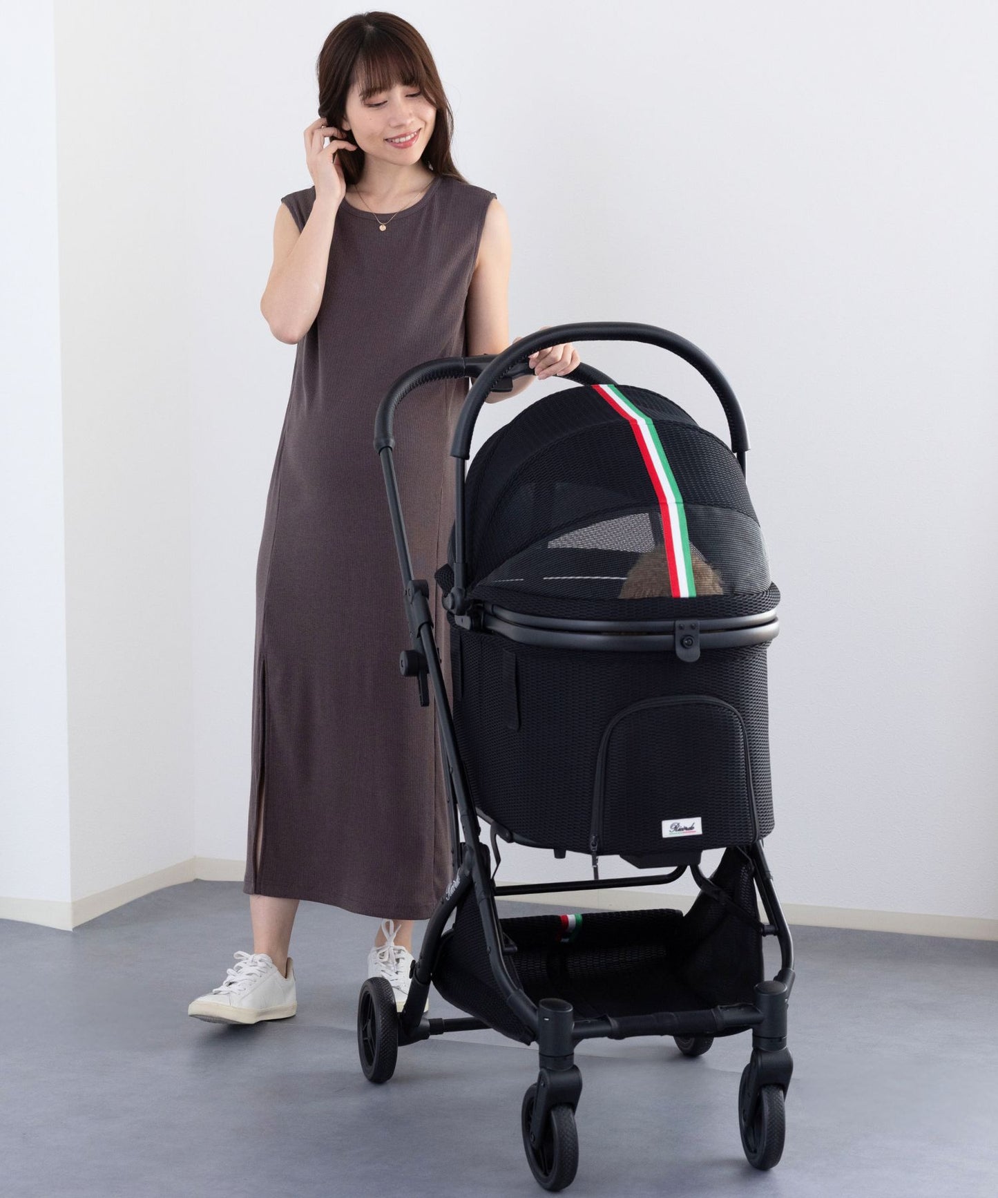 ONEKOSAMA OINUSAMA　リコルドバギー＜全2色＞ ペットカート  軽量 キャリー分離型 小型犬 中型犬