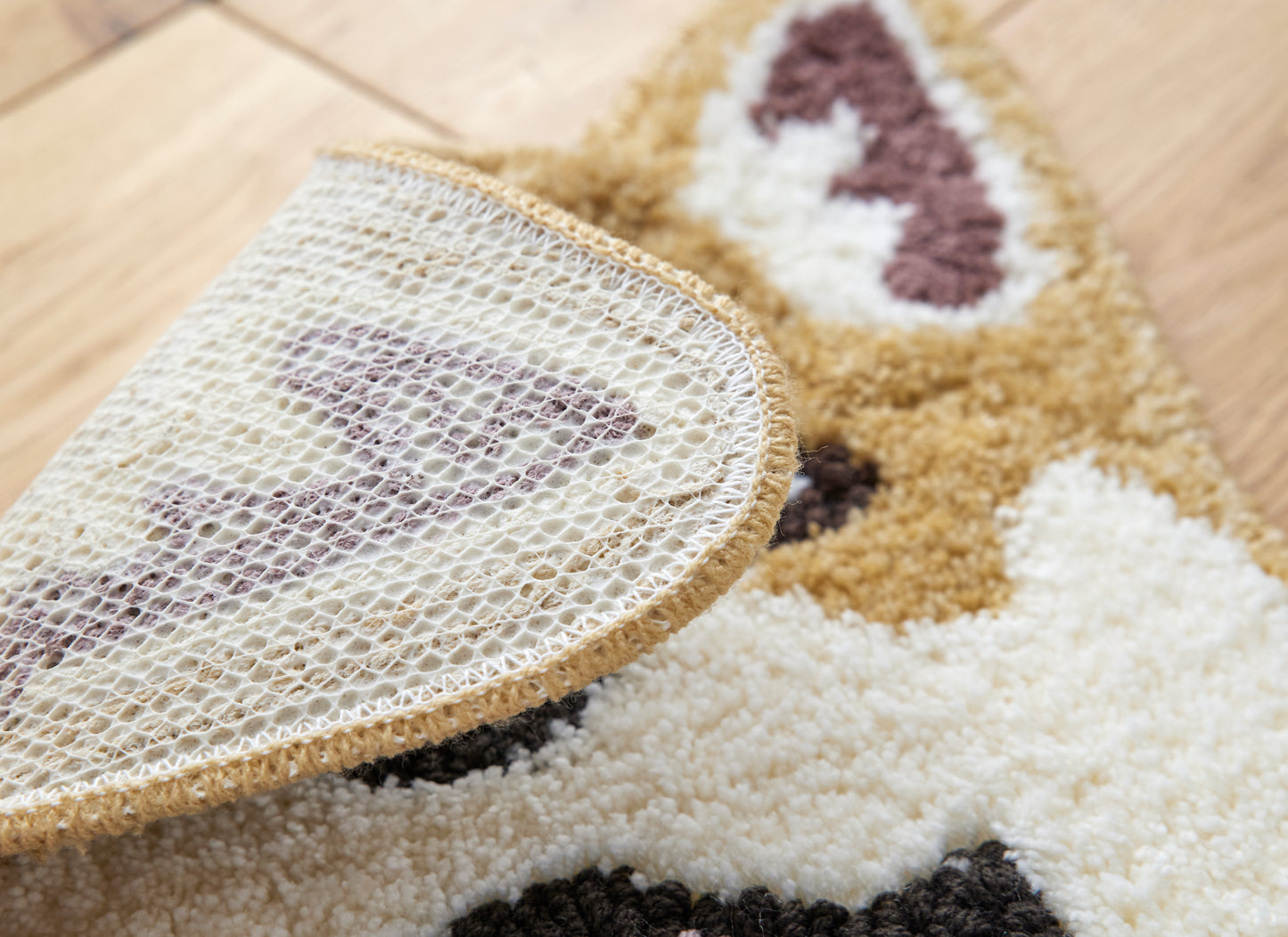 イヌカオ・シバイヌ｜玄関マット・チェアパッド｜＜全１色＞